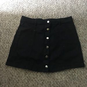 Forever 21 button front skirt